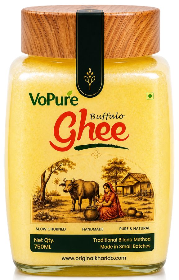 VoPure Buffalo Desi Ghee jar