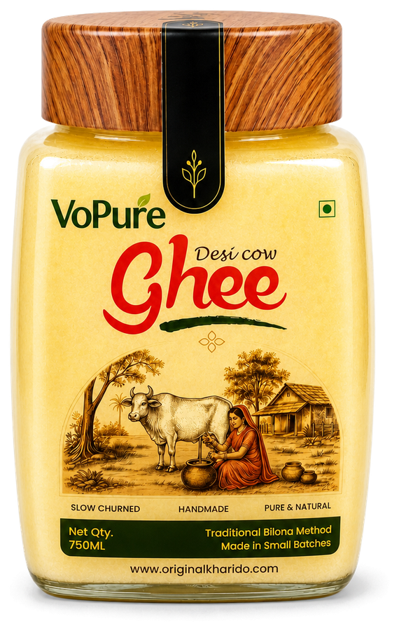 VoPure Cow Desi Ghee jar